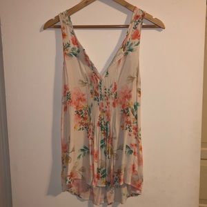 Sanctuary floral top with tie back